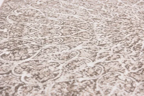 Vista 131 de Sofia, alfombra clásica de diseño abstracto, Polipropileno, Gris oscuro Gris/gris (Dark Gray/Gray)