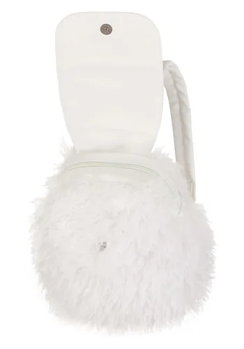 Vista 3 de Mochila de Disfraz Blanco Peludo Clueless Multicolor