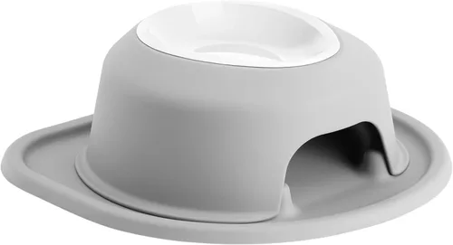 Vista 20 de WeatherTech Sistema de Alimentación Elevada Individual para Mascotas con Cuencos de Plástico para Perros/Gatos - Soporte Alto de 3 Pulgadas Gris