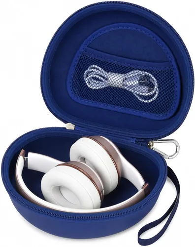 Vista 12 de COMECASE - Funda rígida para auriculares Beats Solo 4 3 2 y Studio Pro Extra-Large Protective Shell for Foldable On-Ear Headsets, Storage for