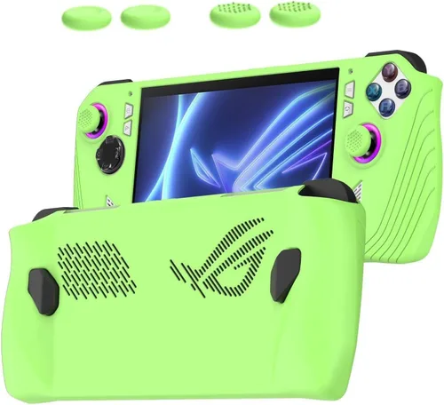 Vista 5 de BoxWave Funda compatible con ASUS ROG Ally Z1 - Carcasa Active Glow, flexible, diseño delgado, funda que brilla en la oscuridad