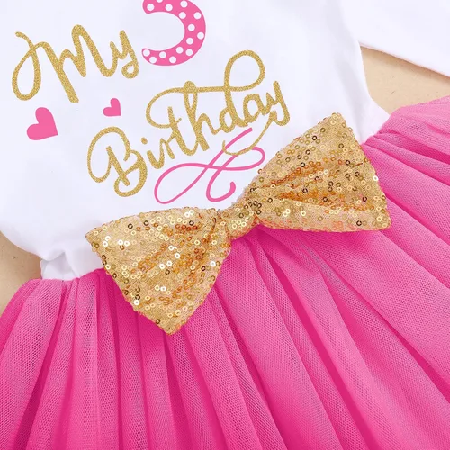 Vista 4 de Traje de ratón para niña, 1, 2, 3 cumpleaños, vestido de ratón, falda tutú de lunares, ropa de manga larga para sesión de fotos