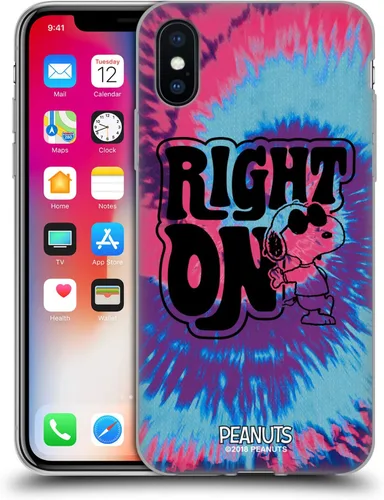 Vista 106 de Head Case Designs Funda de gel suave con licencia oficial de Peanuts Freak Flag Fly Woodstock 50th compatible con Apple iPhone 7 Plus/iPhone 8 Plus