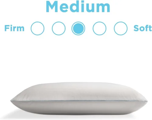 Vista 6 de TEMPUR-Adapt - Cubrecolchón de espuma viscoelástica de 3 pulgadas y almohada refrescante doble Tempur-Pedic TEMPUR-Cloud Breeze