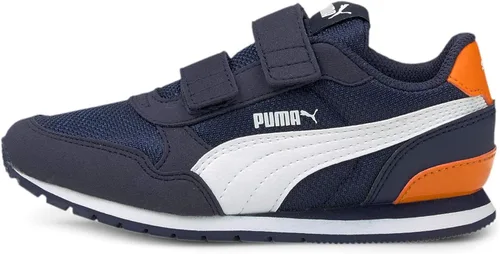 Vista 8 de Puma Tenis unisex ST Runner con velcro para niños Negro (black/Dark Shadow)
