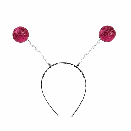 Vista 6 de Alien HeadBopper - Diadema metálica marciana para Halloween