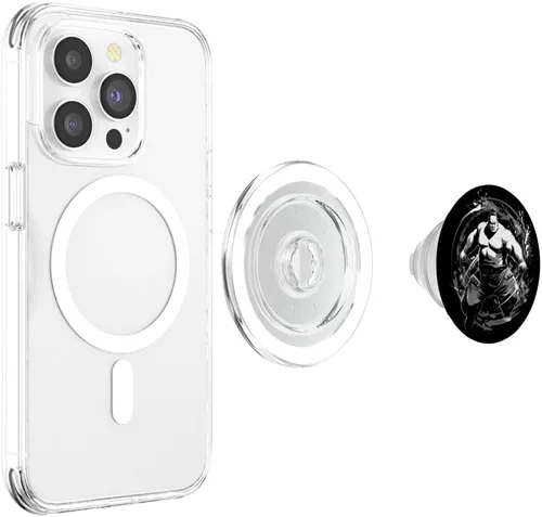 Vista 4 de Sumo Wrestler Japan Sumo Fighter Wrestling Japanese Vintage PopSockets MagSafe PopGrip para iPhone