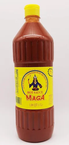Vista 3 de Paquete de 2 Salsa Maga Salsa Picante Salsa picante mexicana 1 litro por botella