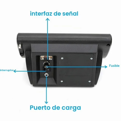 Vista 6 de TFCFL 4 x 4410 lb Kit de báscula de ganado, kit de báscula de celda de carga de compresión de haz de acero con caja de conexiones e indicador
