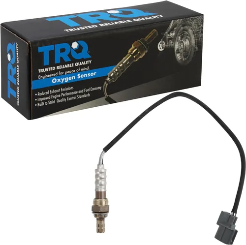 Vista 361 de TRQ Sensor de Oxígeno O2 de 4 Hilos de Banda Estrecha Compatible con VW Atlas 2.0L 2018-21, VW GTI 2.0L 2016-18, Audi A3 Quattro 2.0L 2015-18, VW
