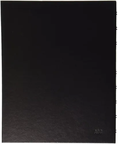 Vista 2 de Blueline Notepro - Cuaderno de composición negro, 9.25 x 7.25 pulgadas, 192 páginas rayadas (A9C.81)