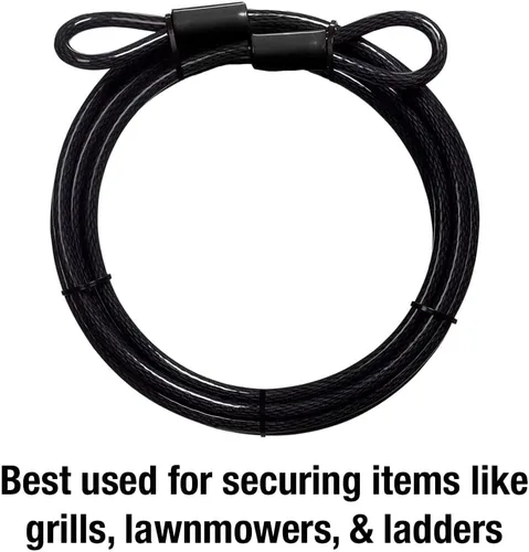Vista 3 de Master Lock 178D Set Your Own - Cerradura de combinación, fundida a presión, estándar, 1 paquete, negro y cable de acero Master Lock 72DPF