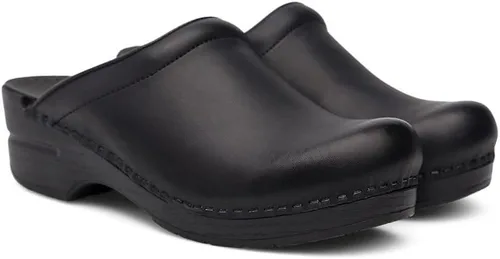 Vista 3 de Dansko Mule Sonja para mujer, Negro, 38 EU7.5-8 B(M) US