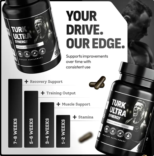 Vista 8 de Turkesterone & Tongkat Ali para hombres (60 cápsulas) – Turkesterona 500mg + Tongkat Ali 500mg + Apigenina 25mg + BioPerine 5mg por porción