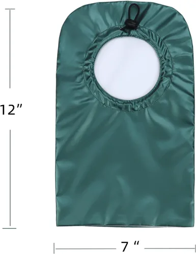 Vista 5 de rainbowstar 2 fundas para bolsas de ostomía para ducha de ostomía, impermeables, reutilizables, para hombres y mujeres, protector de ducha