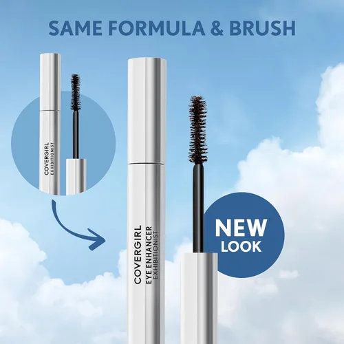 Vista 3 de COVERGIRL Eye Enhancer Exhibitionist Mascara 800 Very Black 0.3 fl oz (el embalaje puede variar)