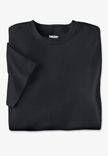 Vista 5 de KingSize Paquete de 3 camisetas de algodón con cuello redondo para hombre Surtido Básico (0499)