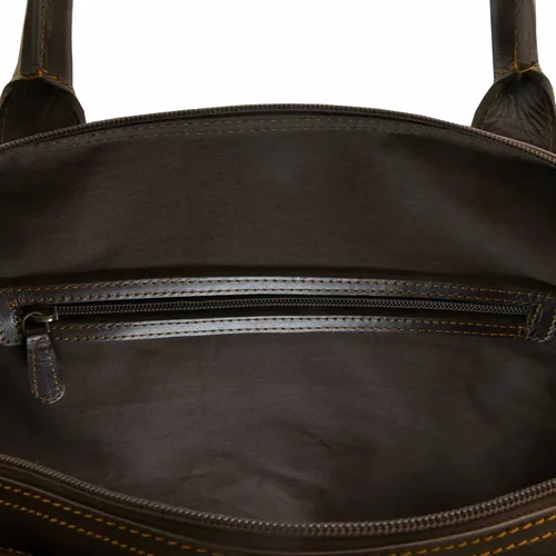 Vista 13 de Style N Craft Overnight, Contemporary Weekend Travel Leather Duffle Bag