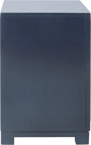 Vista 7 de SAFAVIEH Raina - Mesita de noche de madera, 25 pulgadas, color azul marino