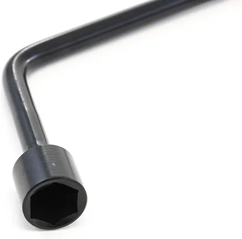 Vista 4 de Red Hound Auto Compatible con Toyota (Sequoia 2008-2010, Tundra 2014-2016) Llave de repuesto para neumático de repuesto para Jack