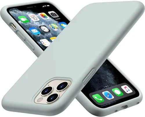 Vista 10 de CellEver Funda de silicona resistente para iPhone 11 Pro, protección militar contra caídas, protección elevada de pantalla y cámara, interior sin