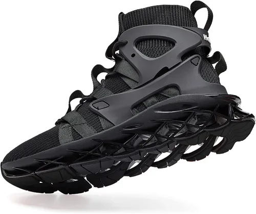 Vista 3 de Hello MrLin Tenis para correr para mujer, cómodos, antideslizantes, para caminar, gimnasio, tenis, deporte, hip hop