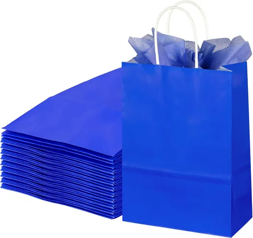 Vista 10 de BLEWINDZ - 32 bolsas de regalo pequeñas con 32 pañuelos de 8.7 x 6.3 x 3.2 01-8cols-S