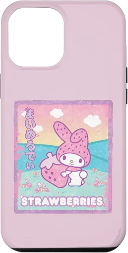 Vista 26 de Funda para iPhone 16 My Melody Strawberry Milk