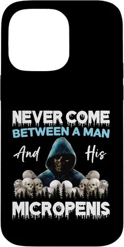 Vista 21 de Funda divertida para iPhone 16 Man and Micropenis Cringe Weird Stupid Meme
