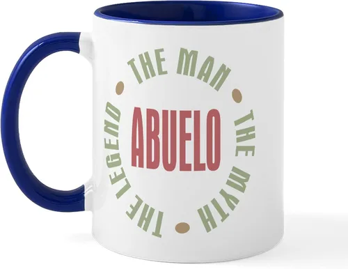 Vista 21 de CafePress Taza de café de cerámica Number One Abuelo de 11 oz (11.0 fl oz)