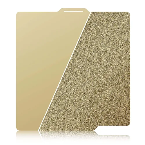 Vista 15 de Placa de construcción P1S X1C PEI con textura suave para Bambu Lab, placa de cama flexible de doble cara de hoja de acero de resorte PEI