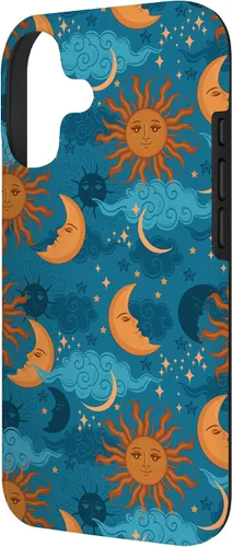 Vista 2 de Heavenly Sun Moon & Stars 90s Witch Whimsigoth Aesthetics Case for iPhone 17