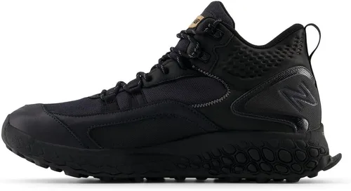 Vista 2 de New Balance Fresh Foam X Hierro V1 Zapatillas de Trail de Corte Medio para Hombre Negro/Castlerock/Phantom
