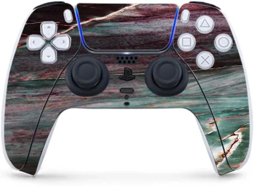 Vista 17 de MightySkins - Skin de juegos para PS5 y Playstation 5 Controller - Mármol tailandés Envoltura protectora de vid Fácil de aplicar y cambiar