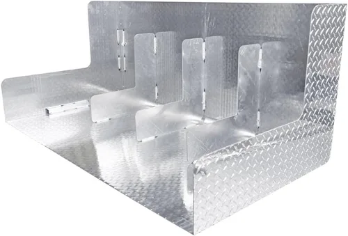 Vista 2 de Dee Zee DZ91753 (106 galones) Tanque de transferencia rectangular - Aluminio