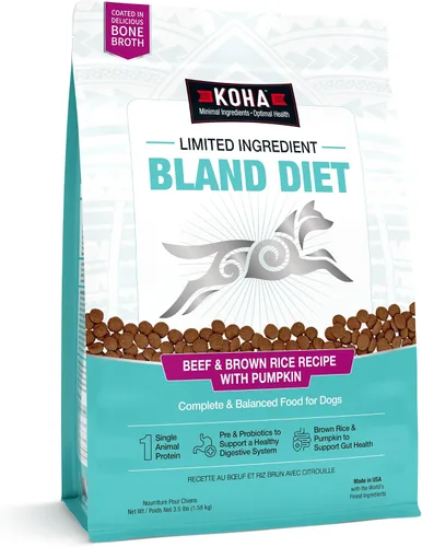 Vista 9 de KOHA Dieta suave de ingredientes limitados para perros, pollo y arroz