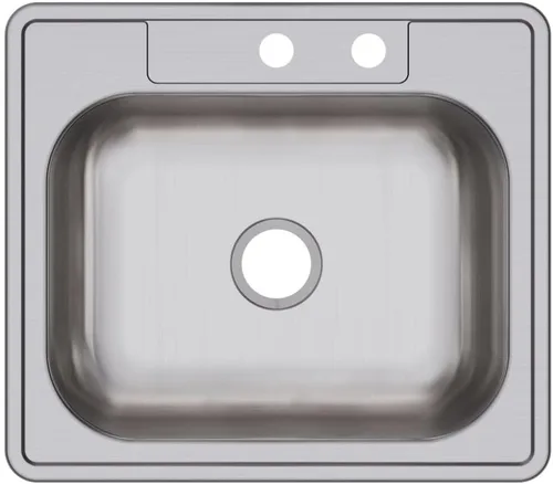 Vista 20 de Elkay D11515 Dayton Fregadero de Cocina de Acero Inoxidable de 15" con Instalación Empotrada de Una Sola Cubeta - 1 Orificio para Grifo