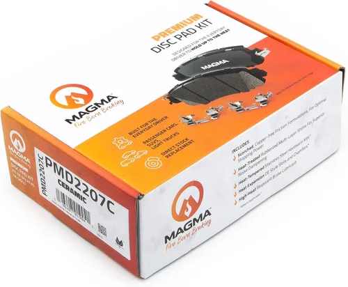 Vista 4 de MAGMA Premium PMD2207C Pastillas de freno de cerámica, traseras