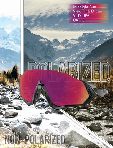 Vista 22 de Lentes de repuesto de policarbonato de 0.071 in para Oakley Fuel Cell OO9096 Sunglass Ultra Polarized