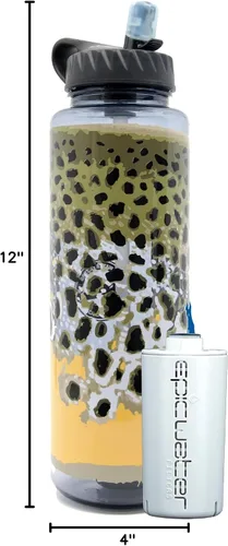 Vista 8 de Epic Water Filters Nalgene - Botella de agua OG con filtro, fabricada en Estados Unidos, sin BPA, elimina el 99.99% de los contaminantes del agua