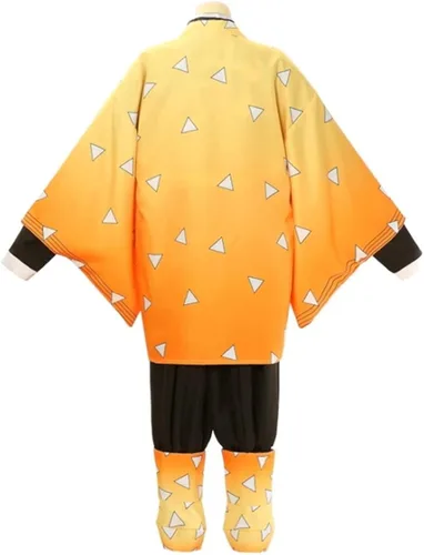 Vista 3 de Anime CosplayDemon Slayer CosplayNezuko Cosplay Clothing Sets Tanjiro Cosplay Full Kimono