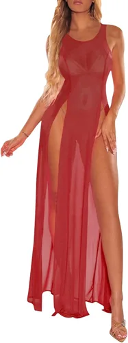 Vista 12 de Traje de baño para mujer, bikini de playa, cobertura de bikini, vestido de malla transparente, tops de malla transparente sexy, ropa de playa