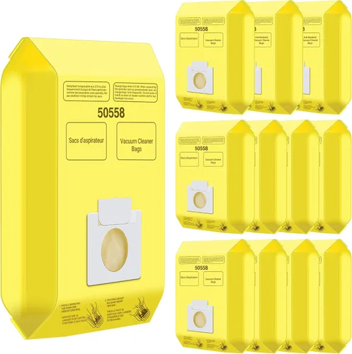 Vista 9 de Paquete de 6 bolsas para aspiradora Kenmore tipo C/Q 5055 50555 50557 50558 y Pana·sonic tipo C-5 C-18, serie 200, serie 400, serie 600, serie 700