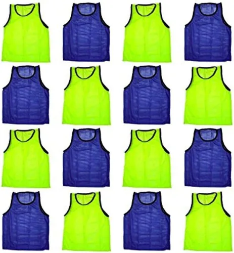 Vista 74 de BlueDot Trading Adult & Youth Scrimmage Training Vests for Soccer, Basketball & More – Available in 1, 6, 12, 24 Packs Naranja