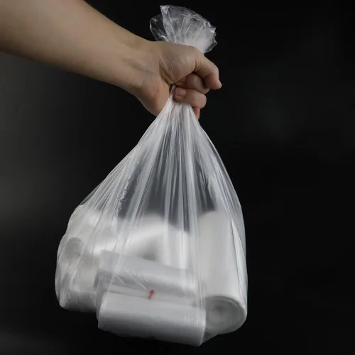 Vista 5 de Vababa Bolsas de basura altas transparentes de 13 galones, bolsas de basura, 225