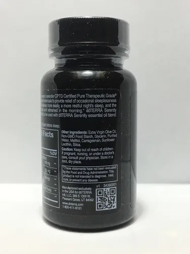 Vista 3 de doTERRA - Serenity Softgels Aceite Esencial Complejo Restful - 60 cápsulas blandas