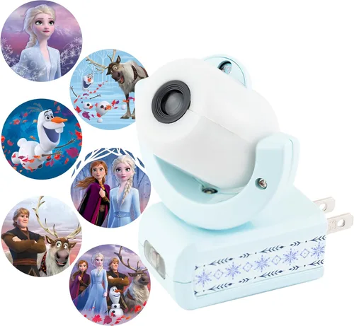 Vista 8 de Projectables Disney Wish Luz Nocturna LED Enchufable con Proyector de Anochecer a Amanecer Ideal para Niños Niñas Bebés Habitación del Bebé Sala