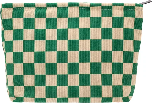 Vista 31 de Pazimiik Bolsa de maquillaje floral, grande, de algodón, con cremallera para bolsa de viaje, organizador de maquillaje de lona para mujeres