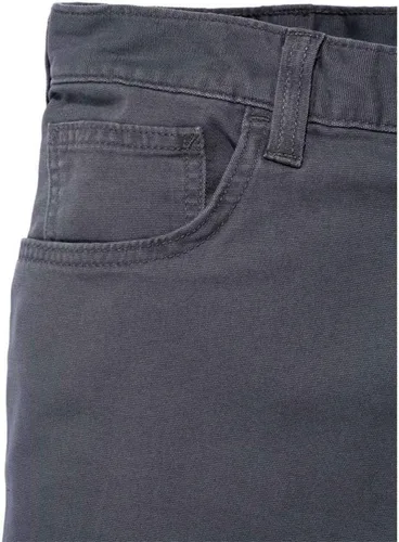 Vista 6 de Carhartt Pantalones de trabajo de lona para hombre, con Rugged Flex, corte holgado, con 5 bolsillos