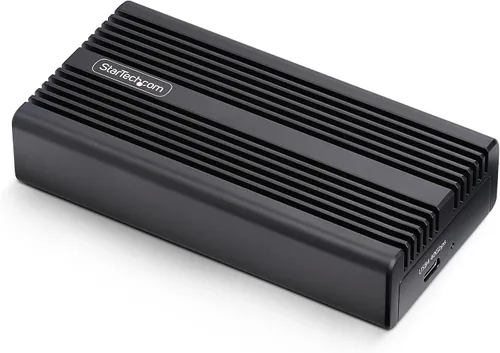 Vista 2 de StarTech M.2 NVMe SSD, USB-C 10 Gbps, 1 GB/s, aluminio (M2E1BMU31C)